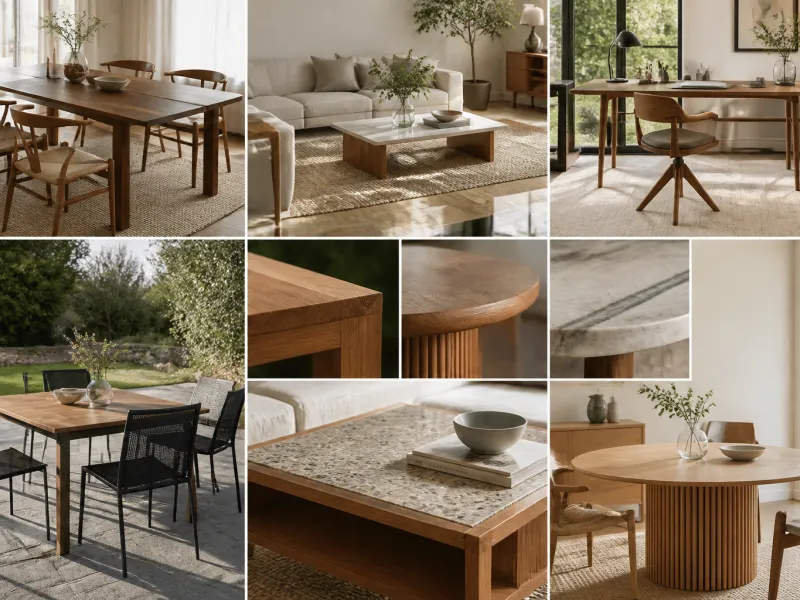 30 Tischideen für Esszimmer, Küche, Wohnzimmer, Büro und Garten